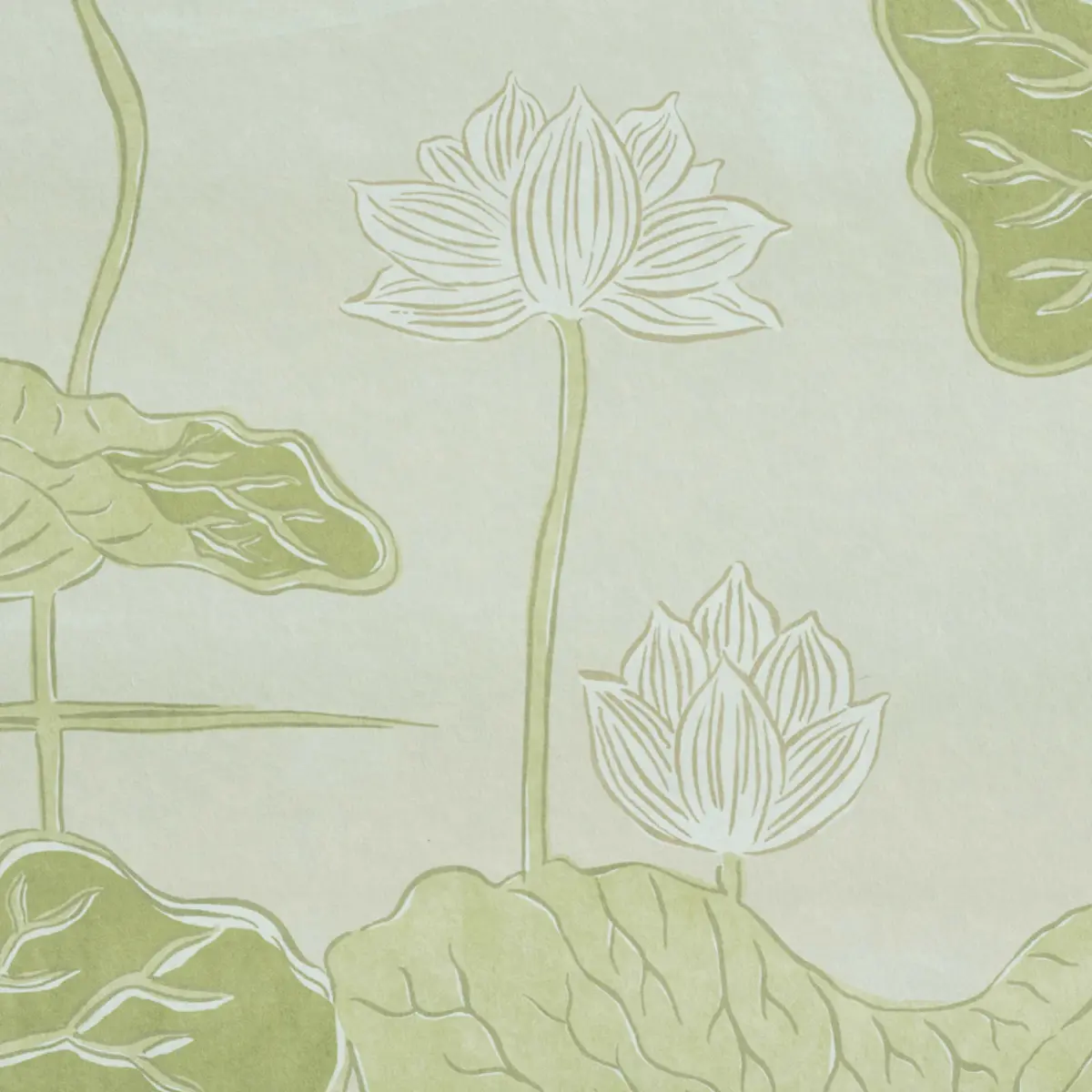 KIREINA LOTUS PANEL SET_ WHITE IVORY