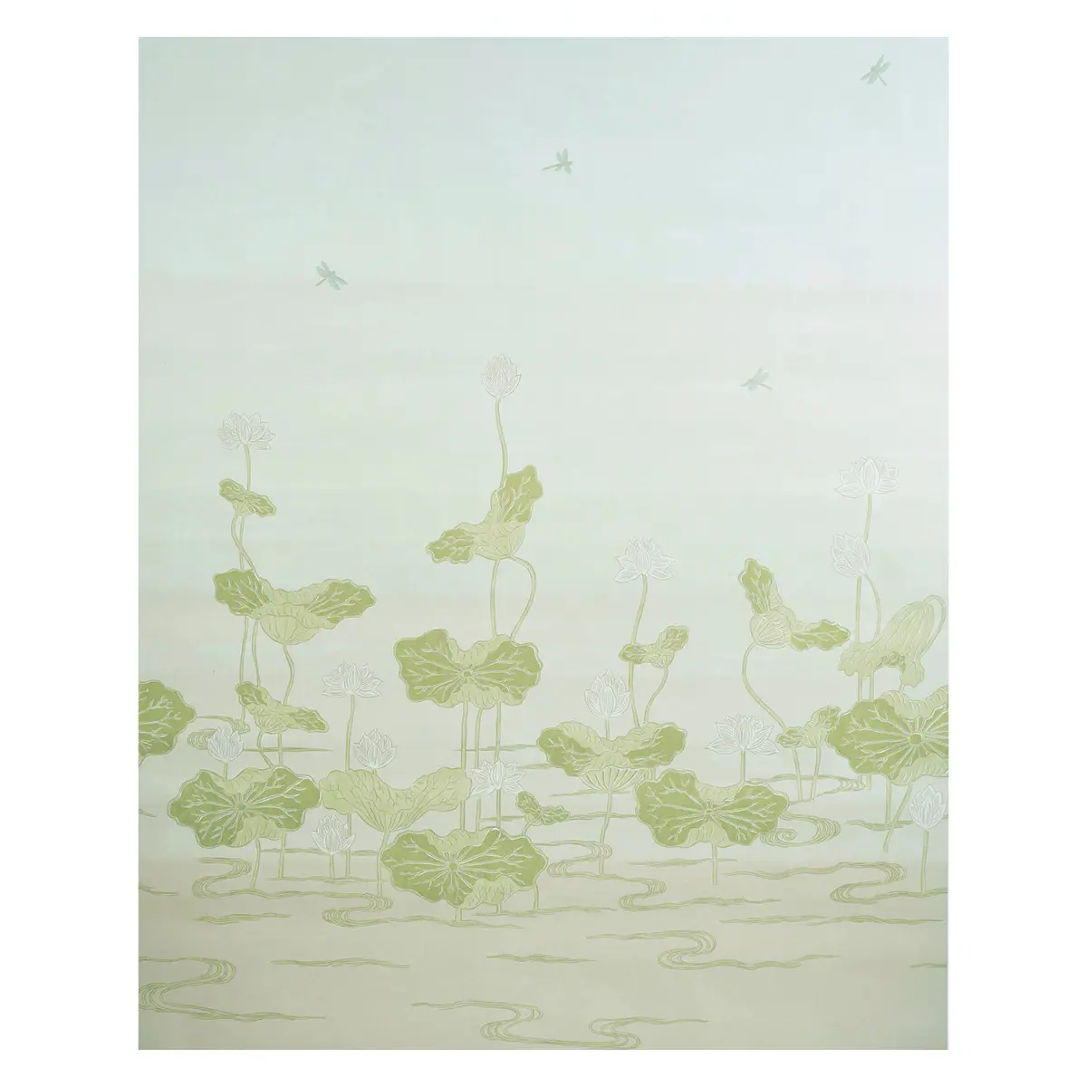 KIREINA LOTUS PANEL SET_ WHITE IVORY