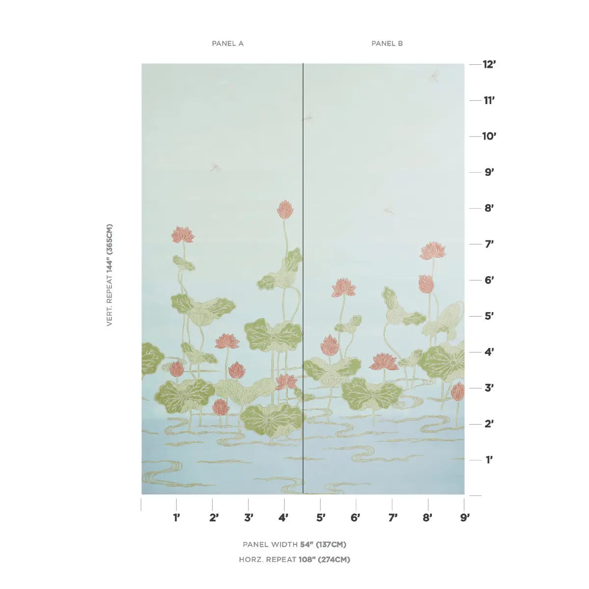 KIREINA LOTUS PANEL SET_ MINERAL