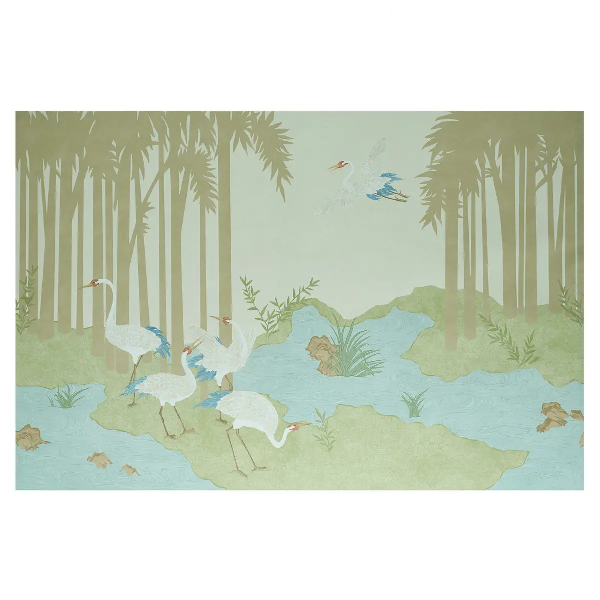YASHINOKI CRANE PANEL SET_ WILLOW