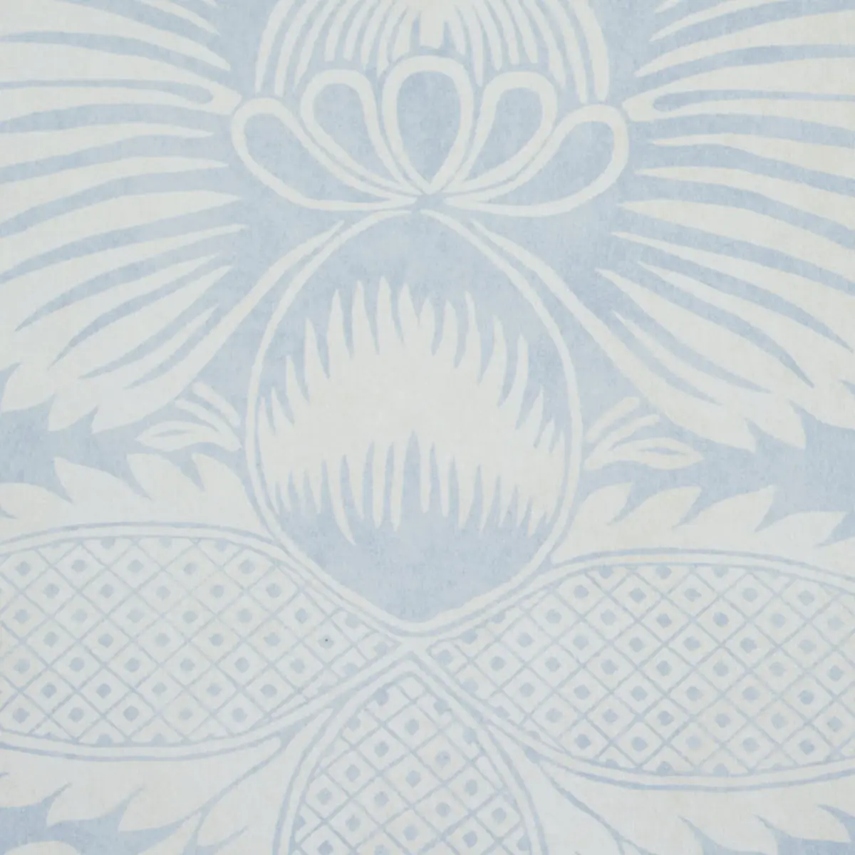 VILLANDRY DAMASK PRINT_ BLUE