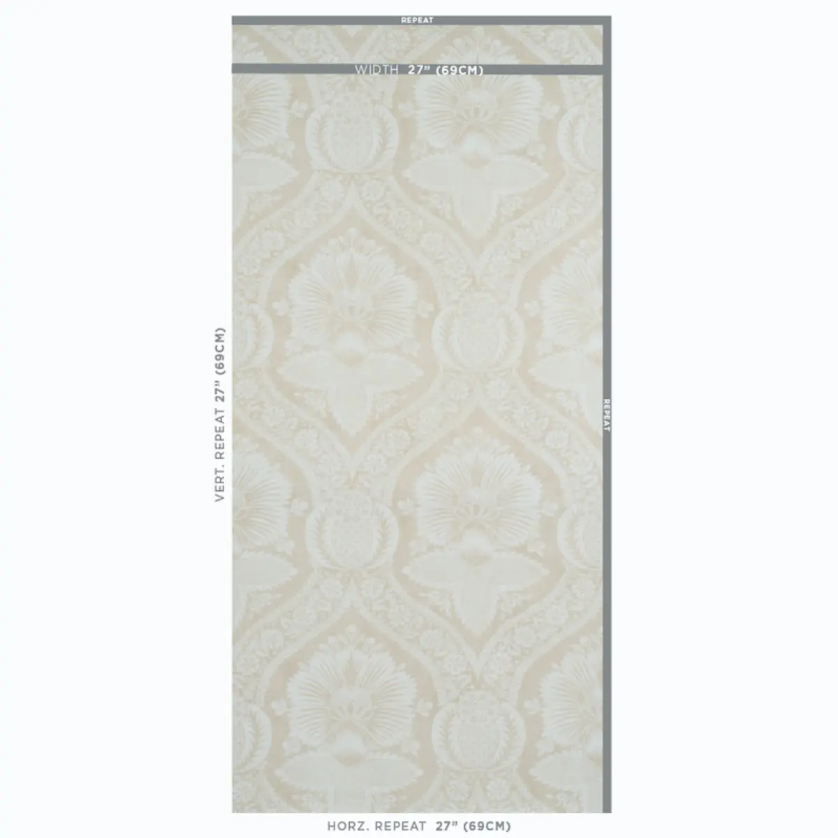 VILLANDRY DAMASK PRINT_ NEUTRAL