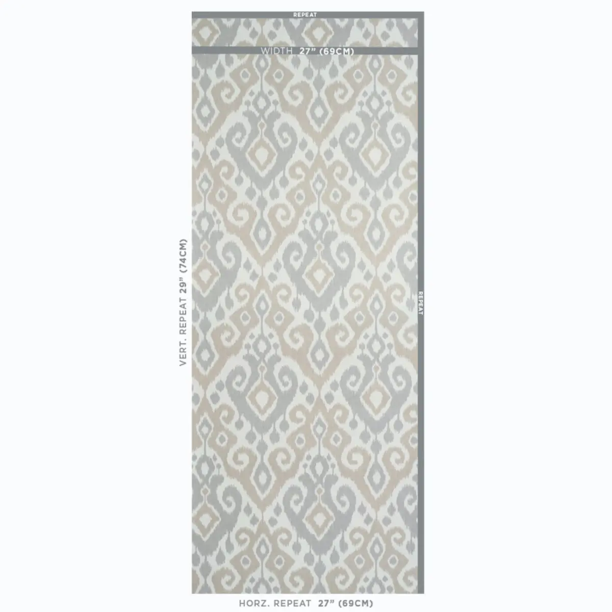 DEDRA DAMASK_ SAND & GREY
