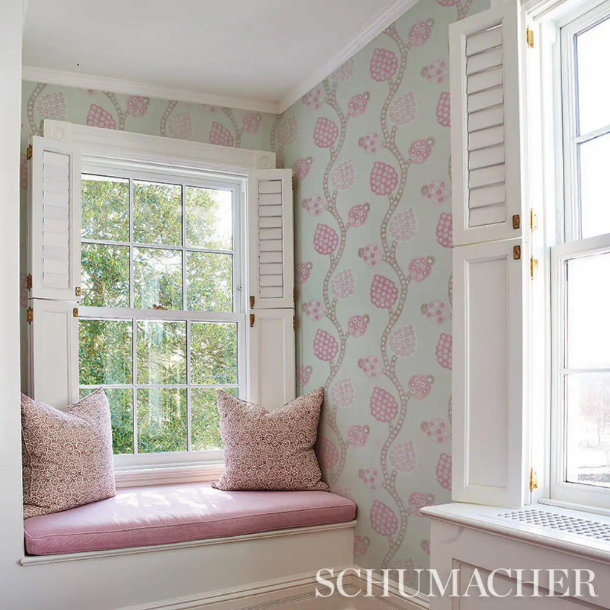 ANNABEL WARP PRINT_ ROSE