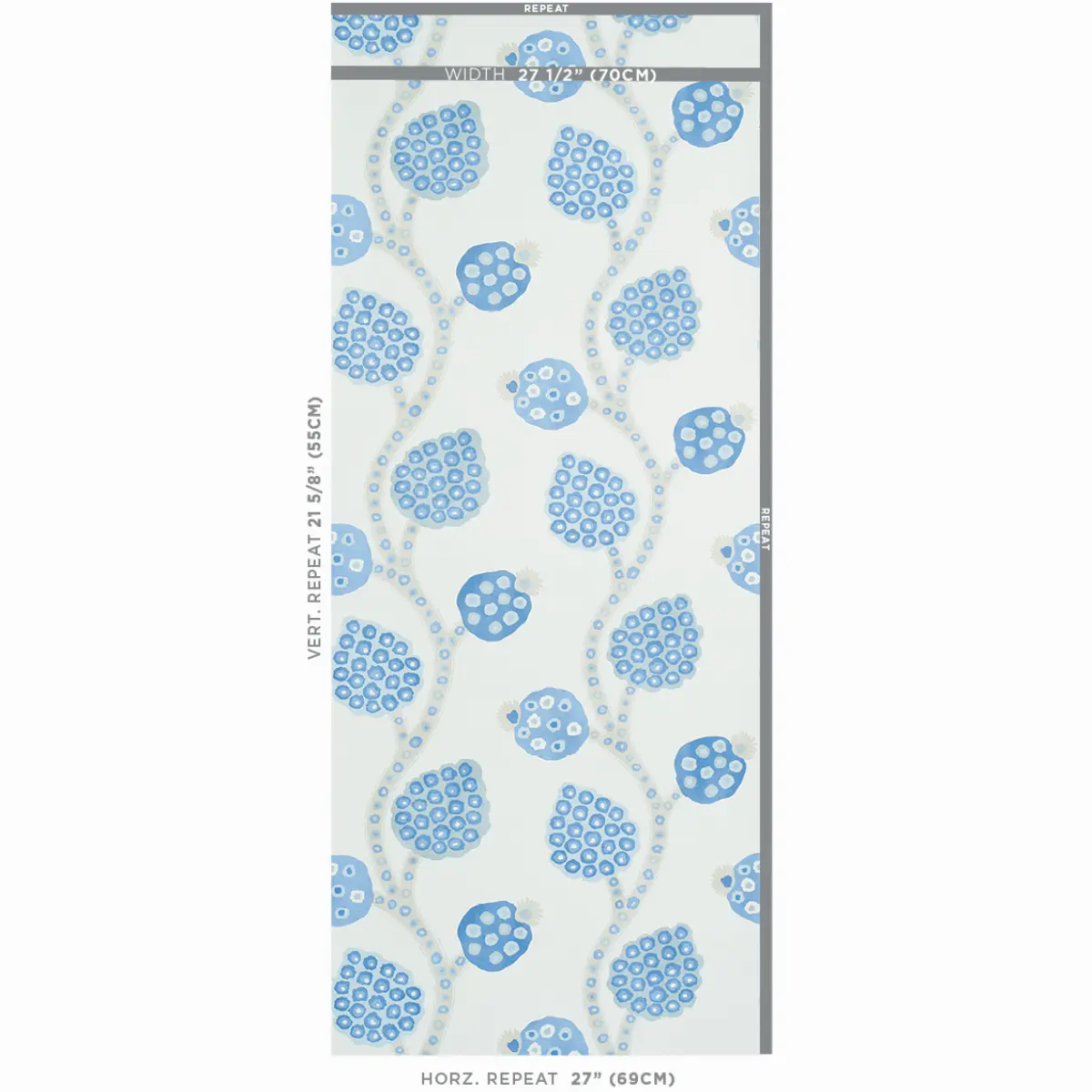 ANNABEL WARP PRINT_ BLUE