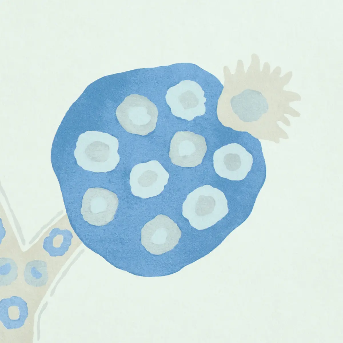 ANNABEL WARP PRINT_ BLUE