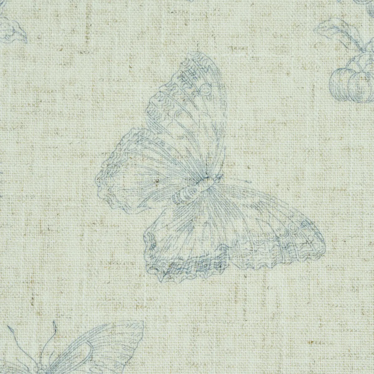 BAUDIN BUTTERFLY LINEN_ BLUE