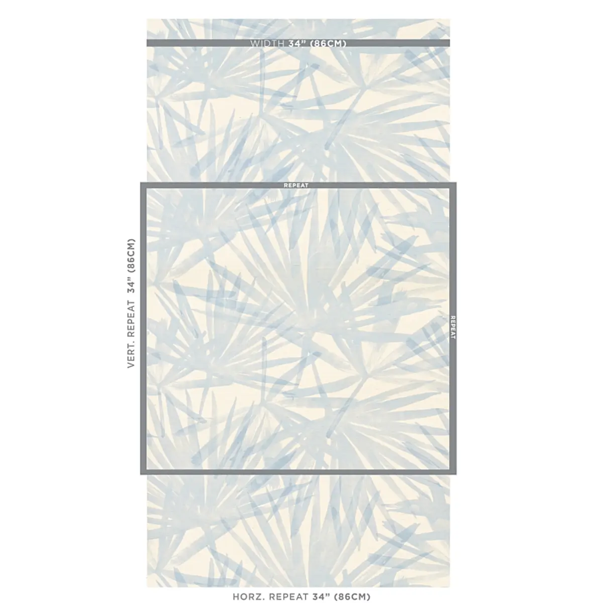 SUNLIT PALM SISAL_ CHAMBRAY