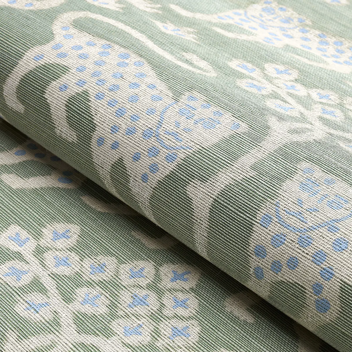 WOODLAND LEOPARD SISAL_ SEAGLASS
