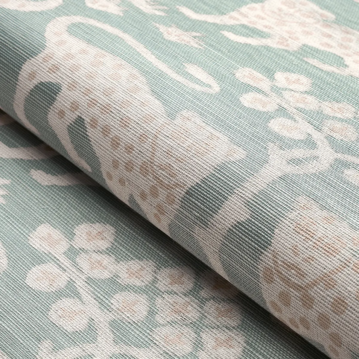WOODLAND LEOPARD SISAL_ WATERBLUE
