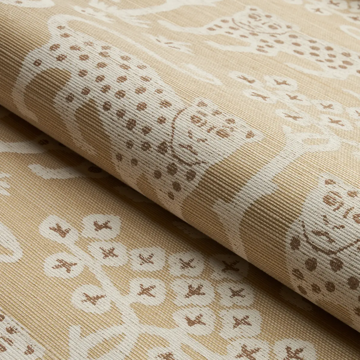 WOODLAND LEOPARD SISAL_ OATMEAL