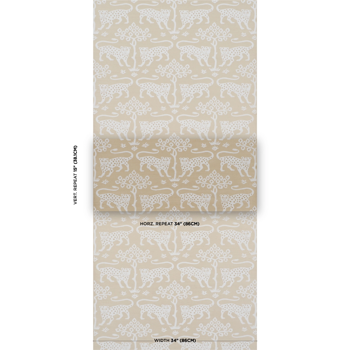 Woodland Leopard Sisal_ BEIGE