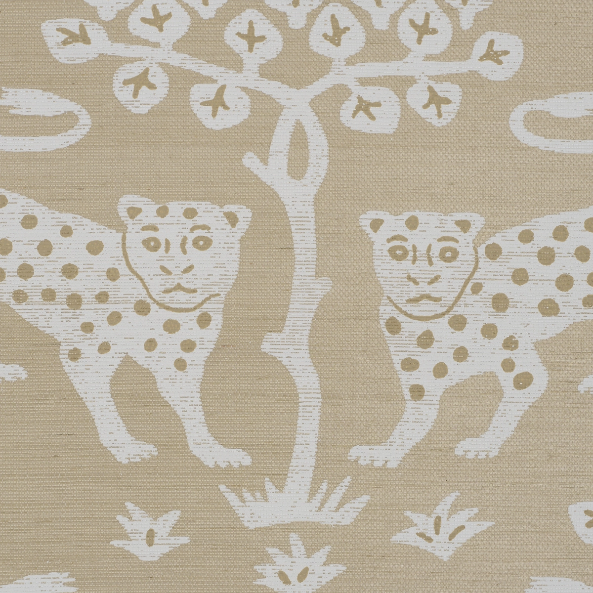 Woodland Leopard Sisal_ BEIGE