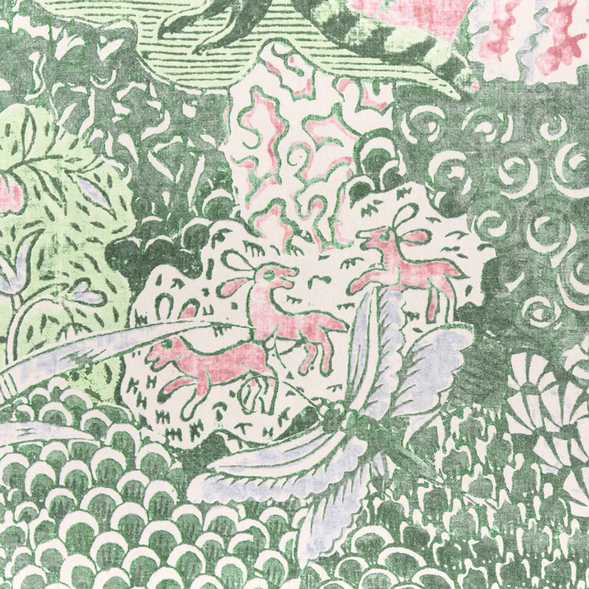 Amaltas Panel Set_ GREEN & PINK
