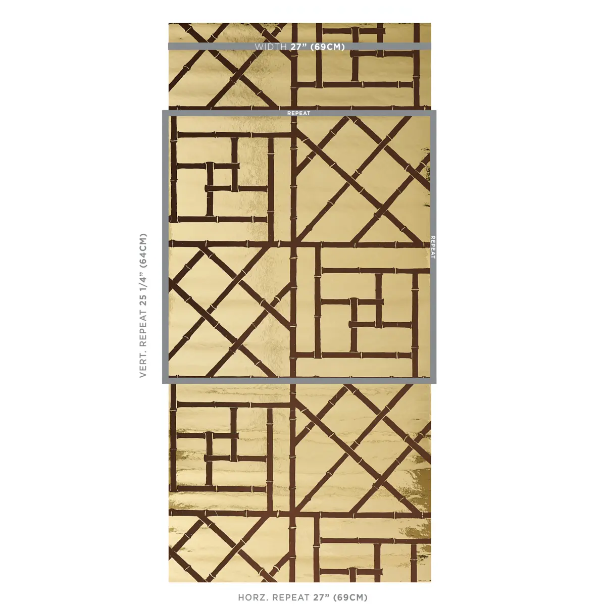 TRELLIS METALLIC_ GLAM GOLD