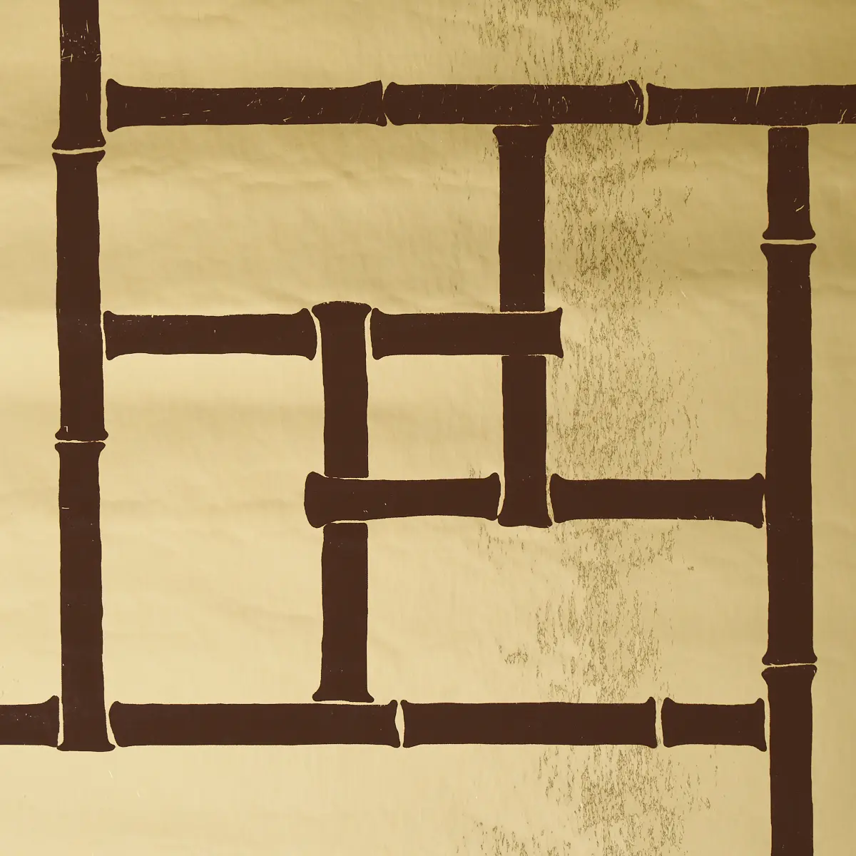 TRELLIS METALLIC_ GLAM GOLD