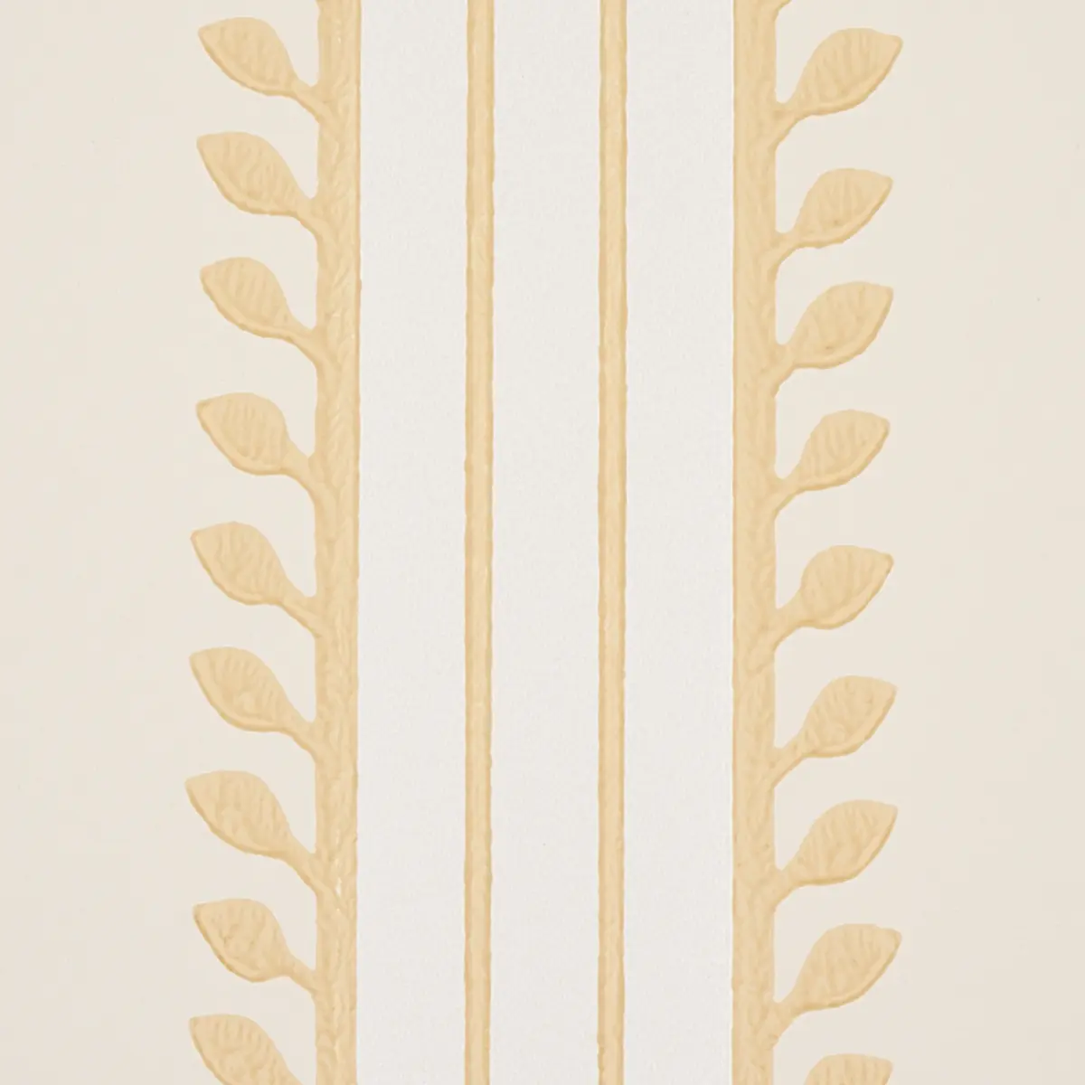ETRUSCAN STRIPE_ IVORY & OCHRE
