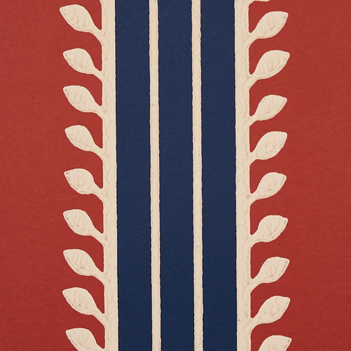 ETRUSCAN STRIPE_ RED & BLUE