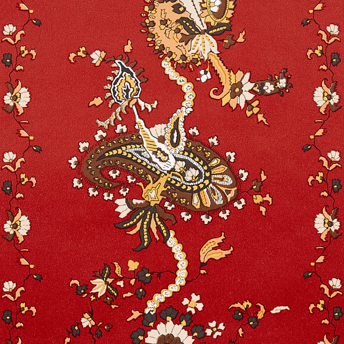 ELENA PAISLEY STRIPE_ POMPEII