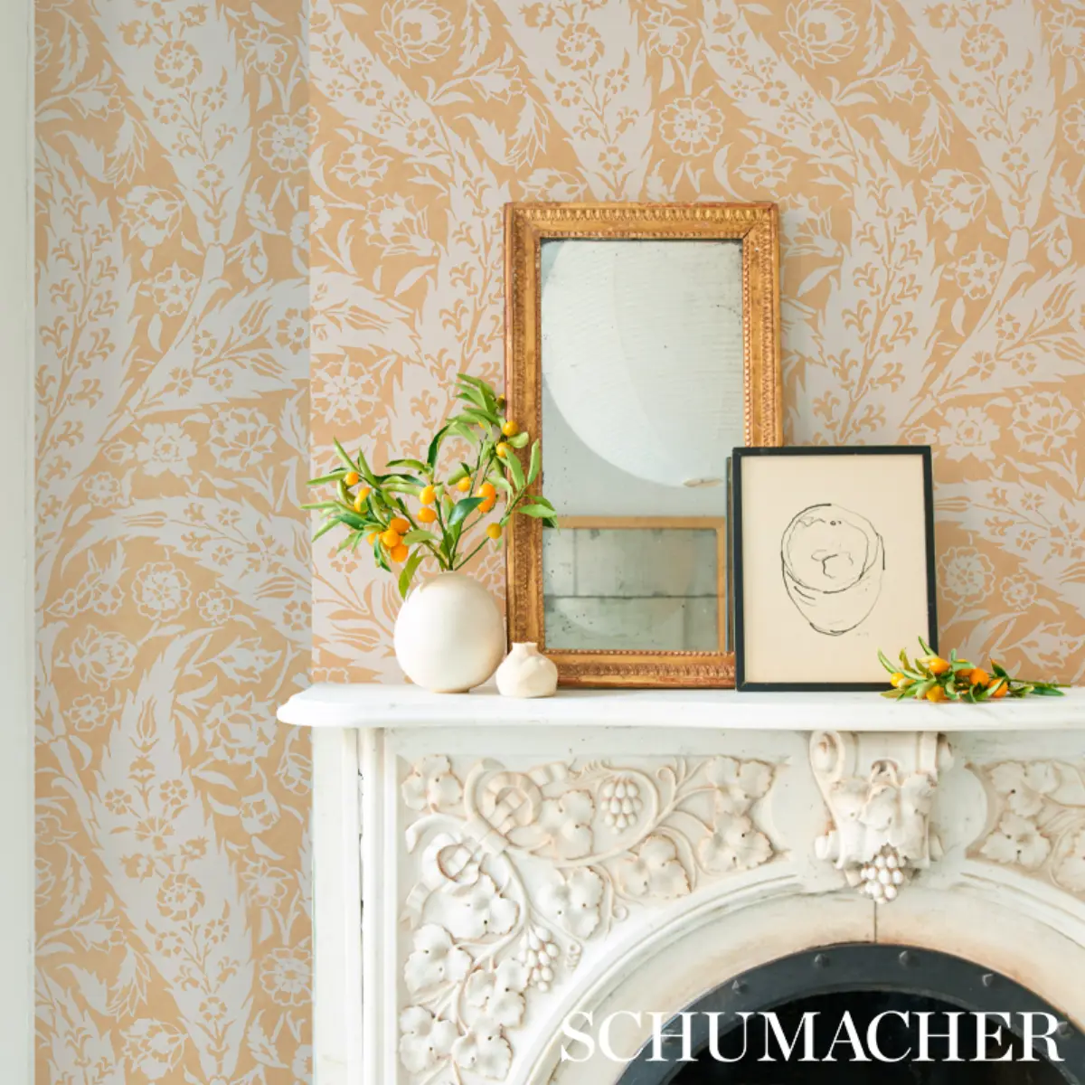 SAZ PAISLEY_ OCHRE