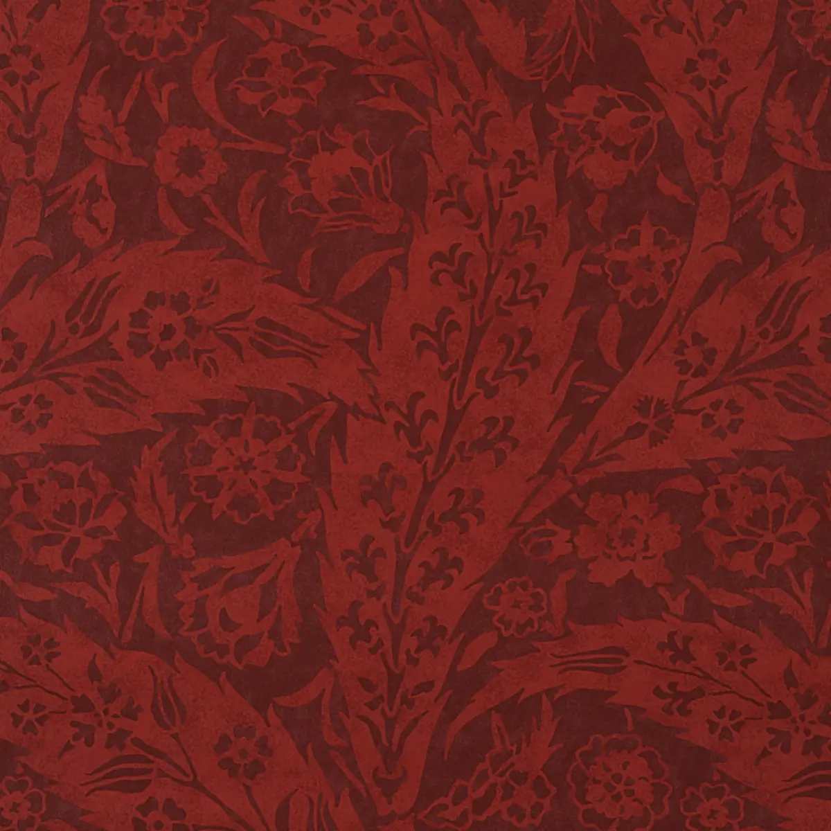 SAZ PAISLEY_ BURGUNDY
