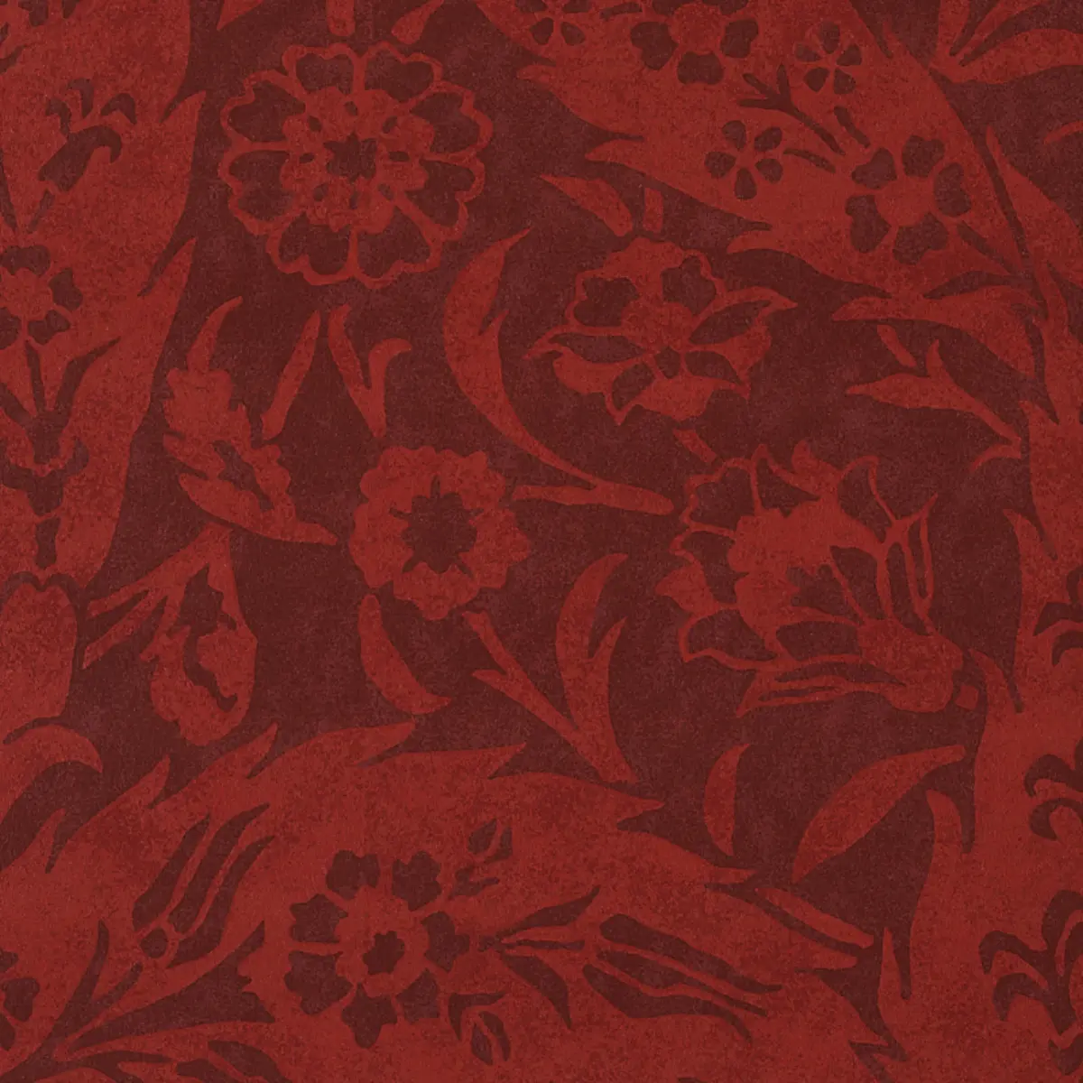 SAZ PAISLEY_ BURGUNDY