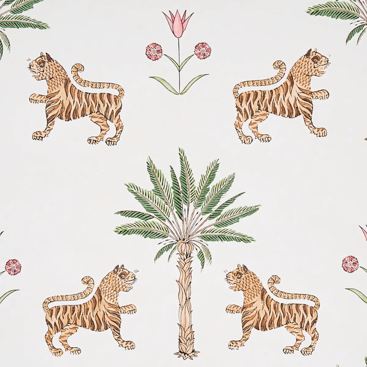 TIGER PALM_ CRIMSON