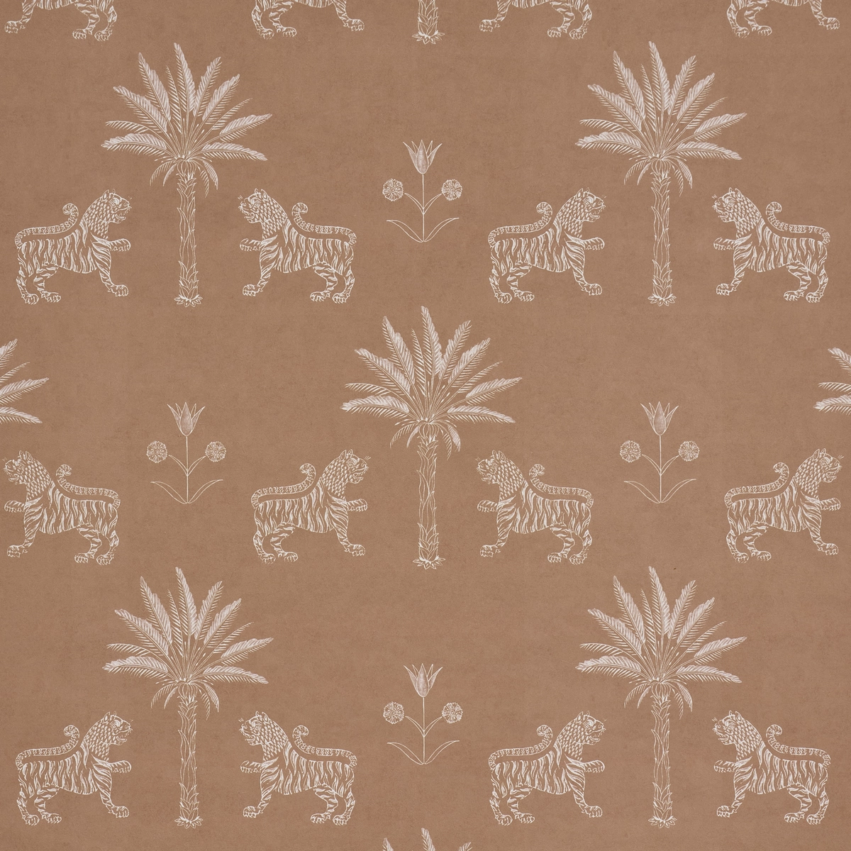 TIGER PALM SILHOUETTE_ MEDITERRANEAN SPICE