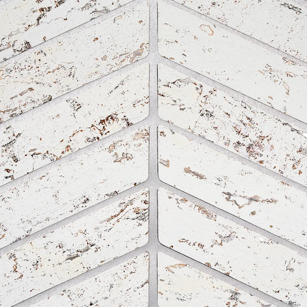 CORK HERRINGBONE_ WHITE