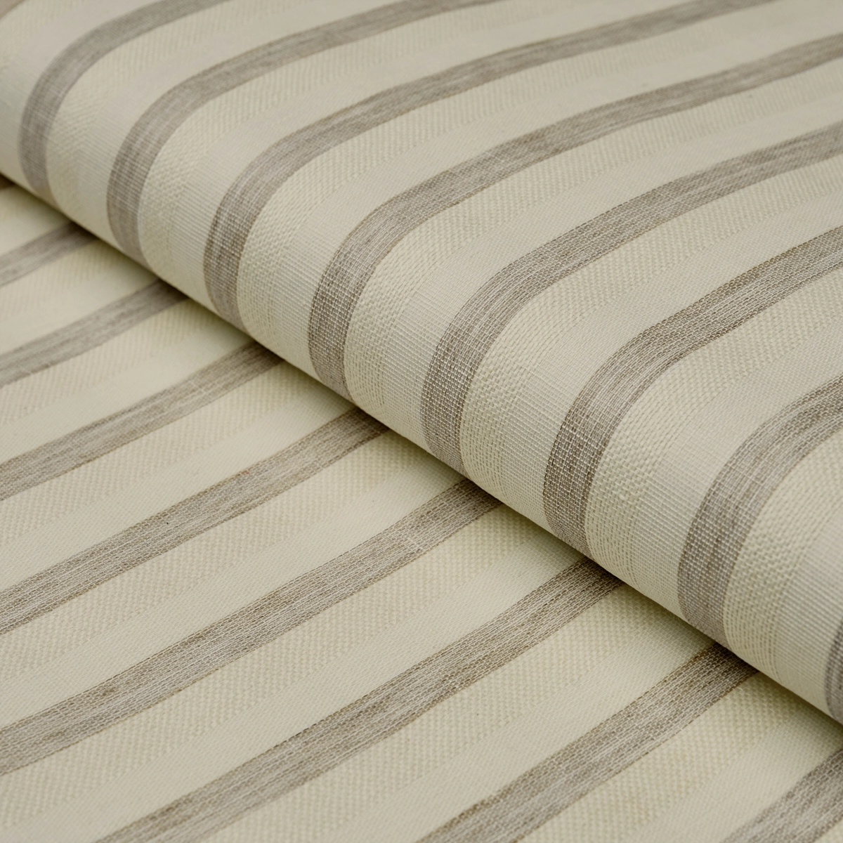 TEXTURED LINEN STRIPE_ WHITE