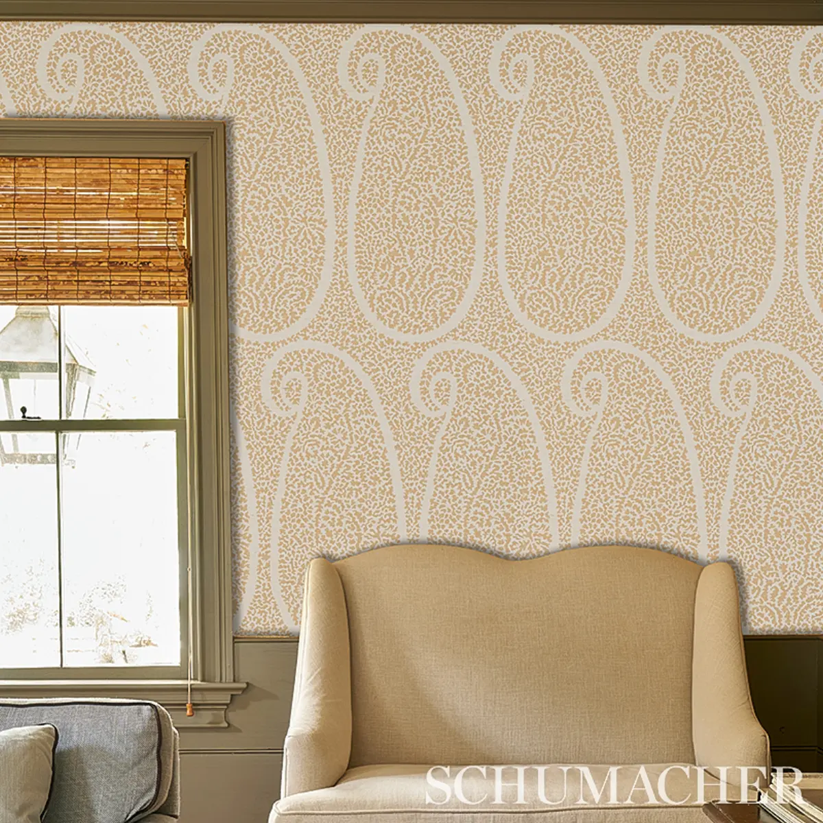 AMBALA PAISLEY SISAL_ STRAW