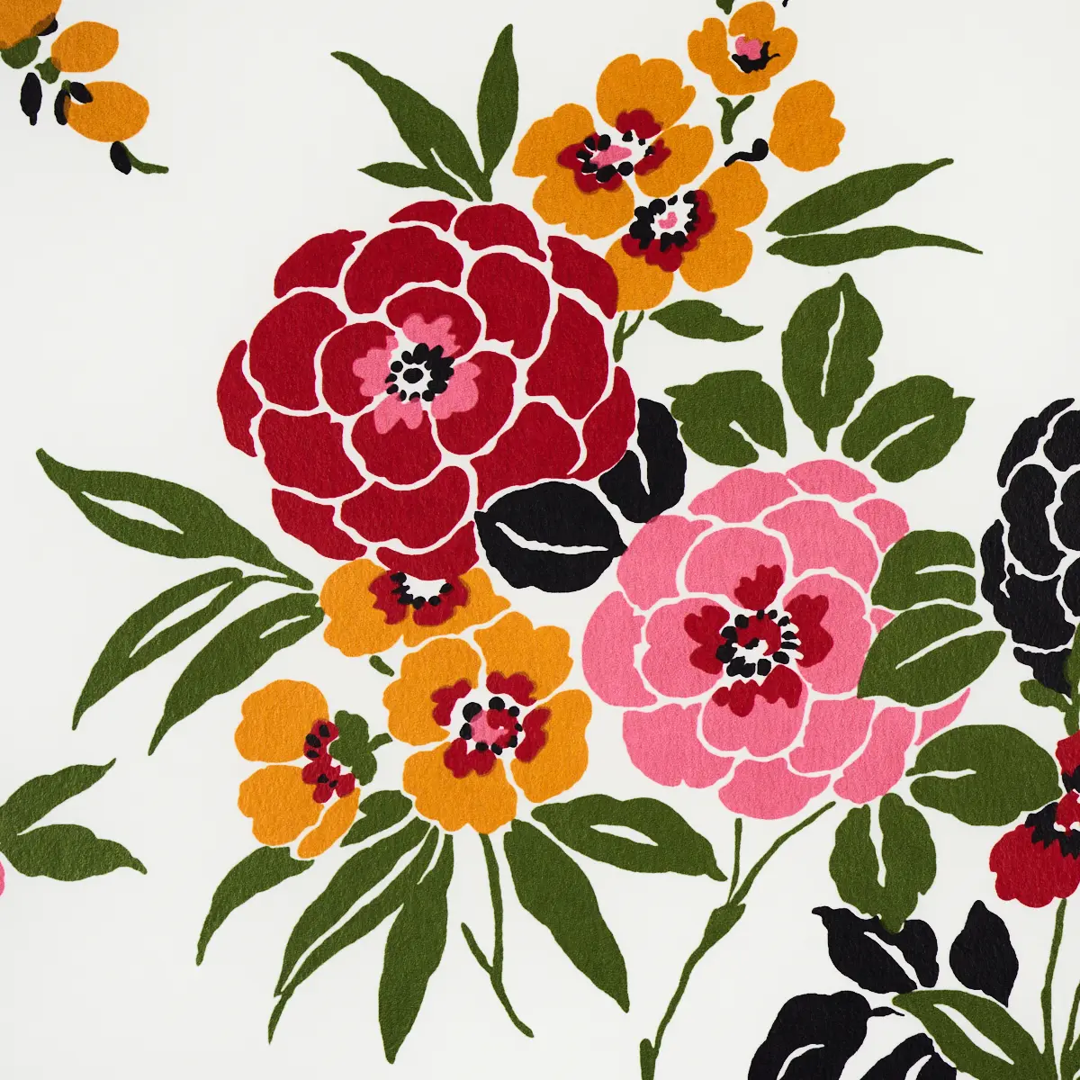 VALENTINA FLORAL_ MULTI ON WHITE