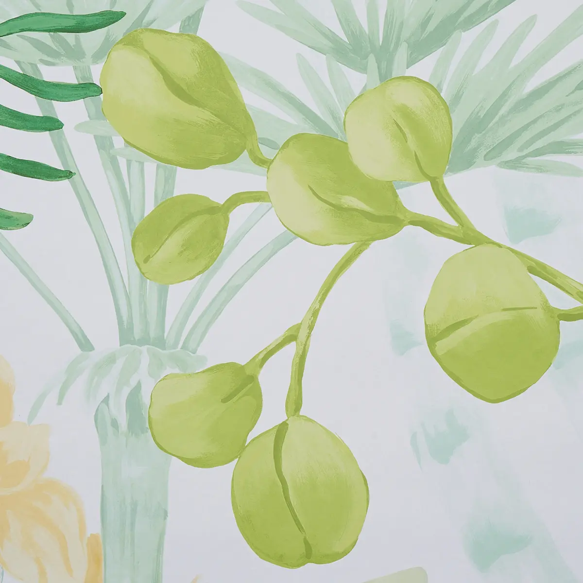 BIG TROPICAL PANEL SET_ GREEN