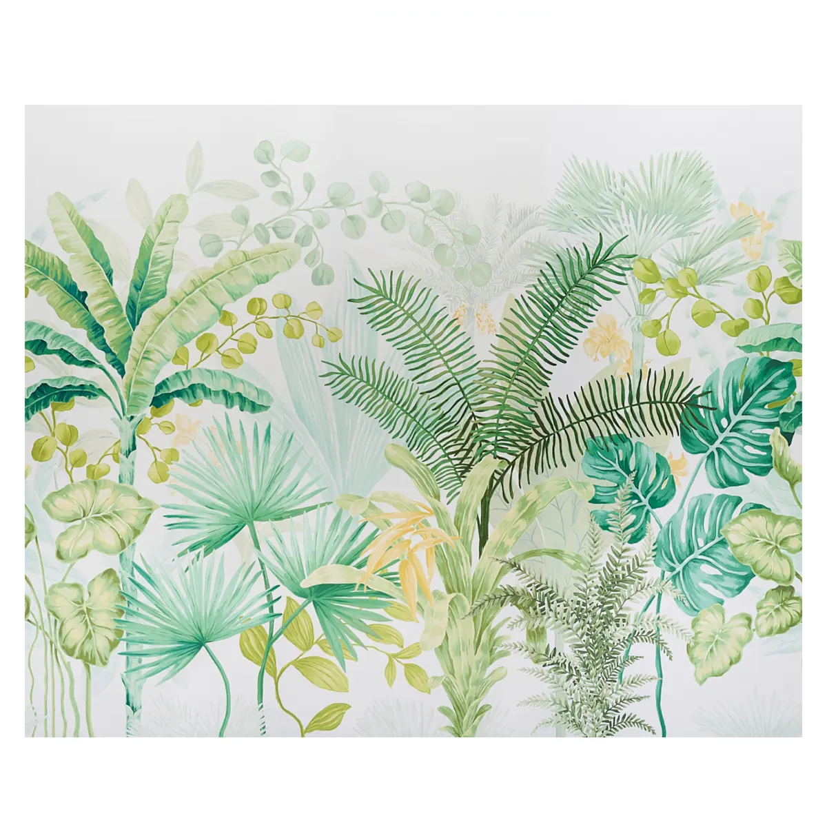 BIG TROPICAL PANEL SET_ GREEN
