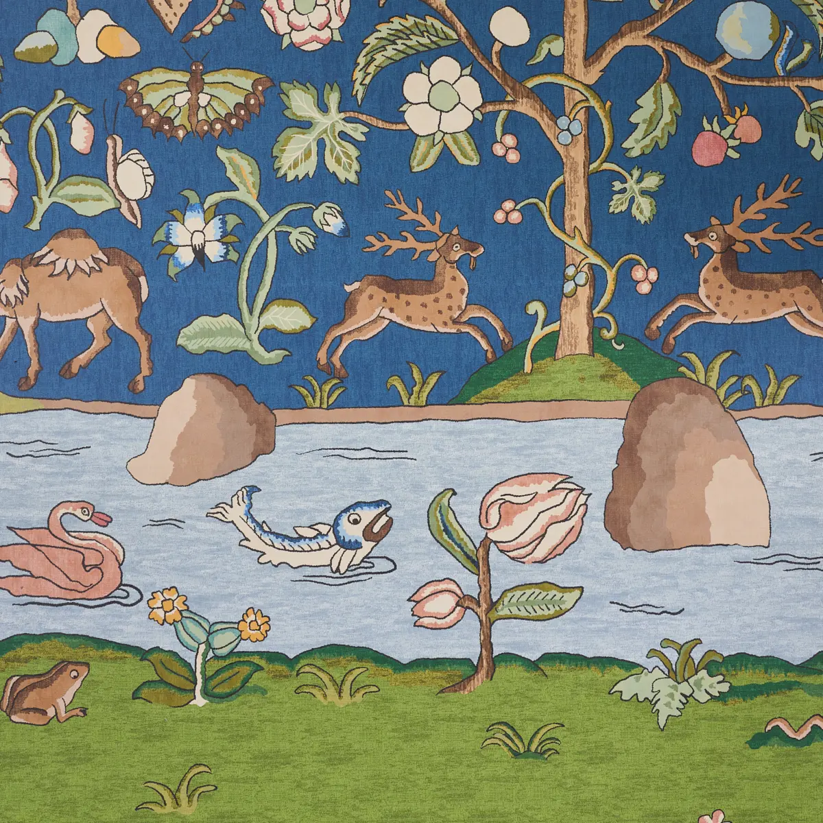 CHAUCER'S FOREST PANEL SET_ SLATE