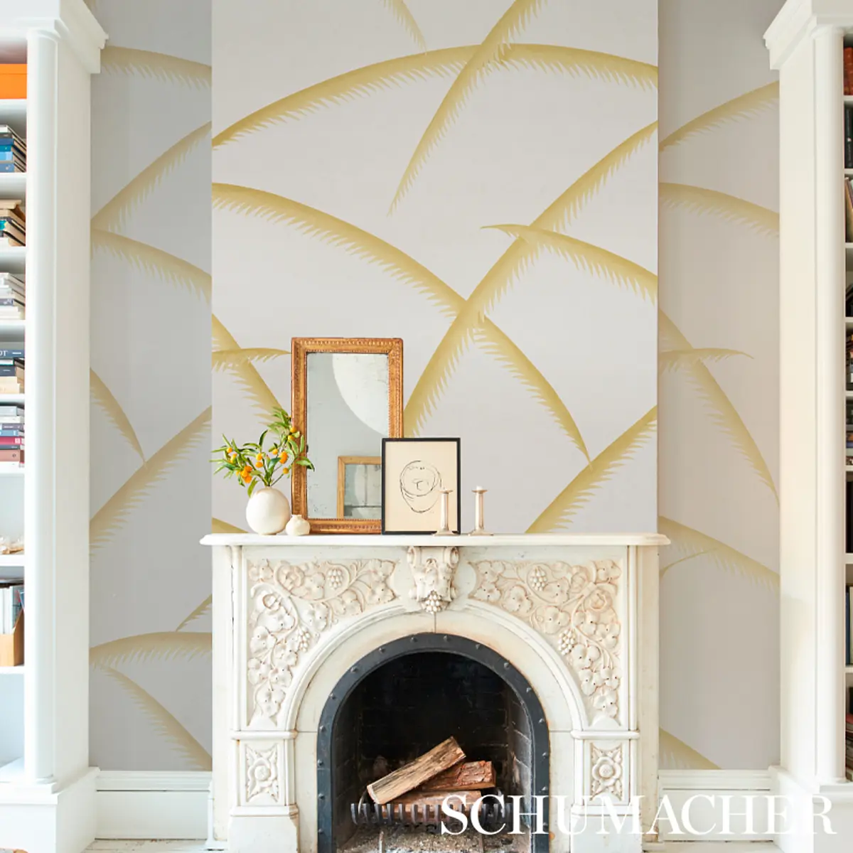 DECO PALMS_ GOLD