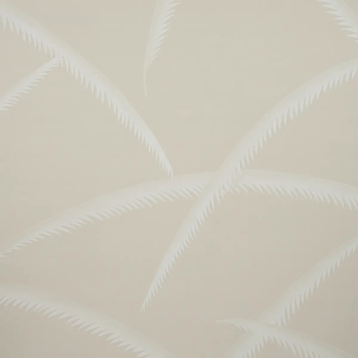 DECO PALMS_ IVORY ON NATURAL