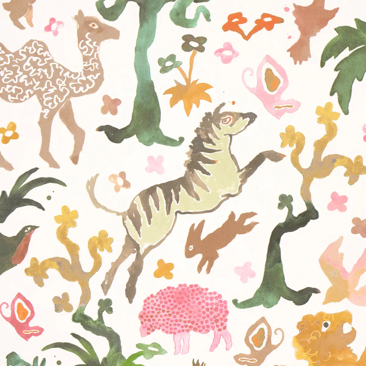 BEASTS_ PINK AND GOLD
