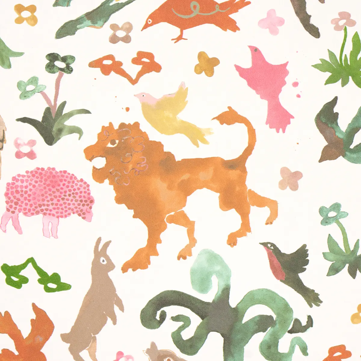 BEASTS_ PINK AND GOLD
