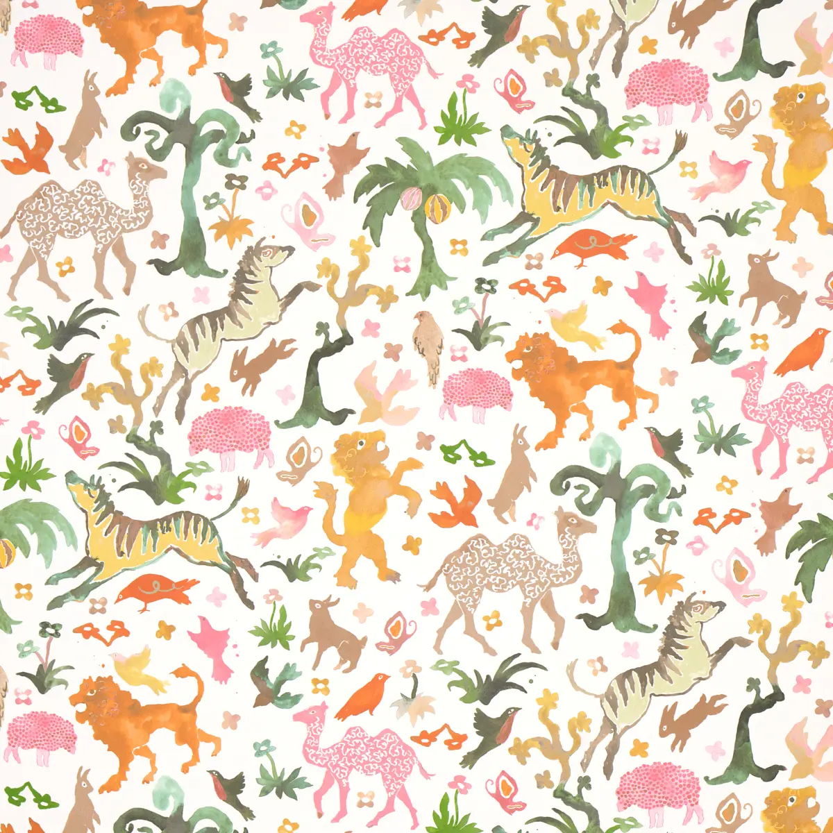 BEASTS_ PINK AND GOLD