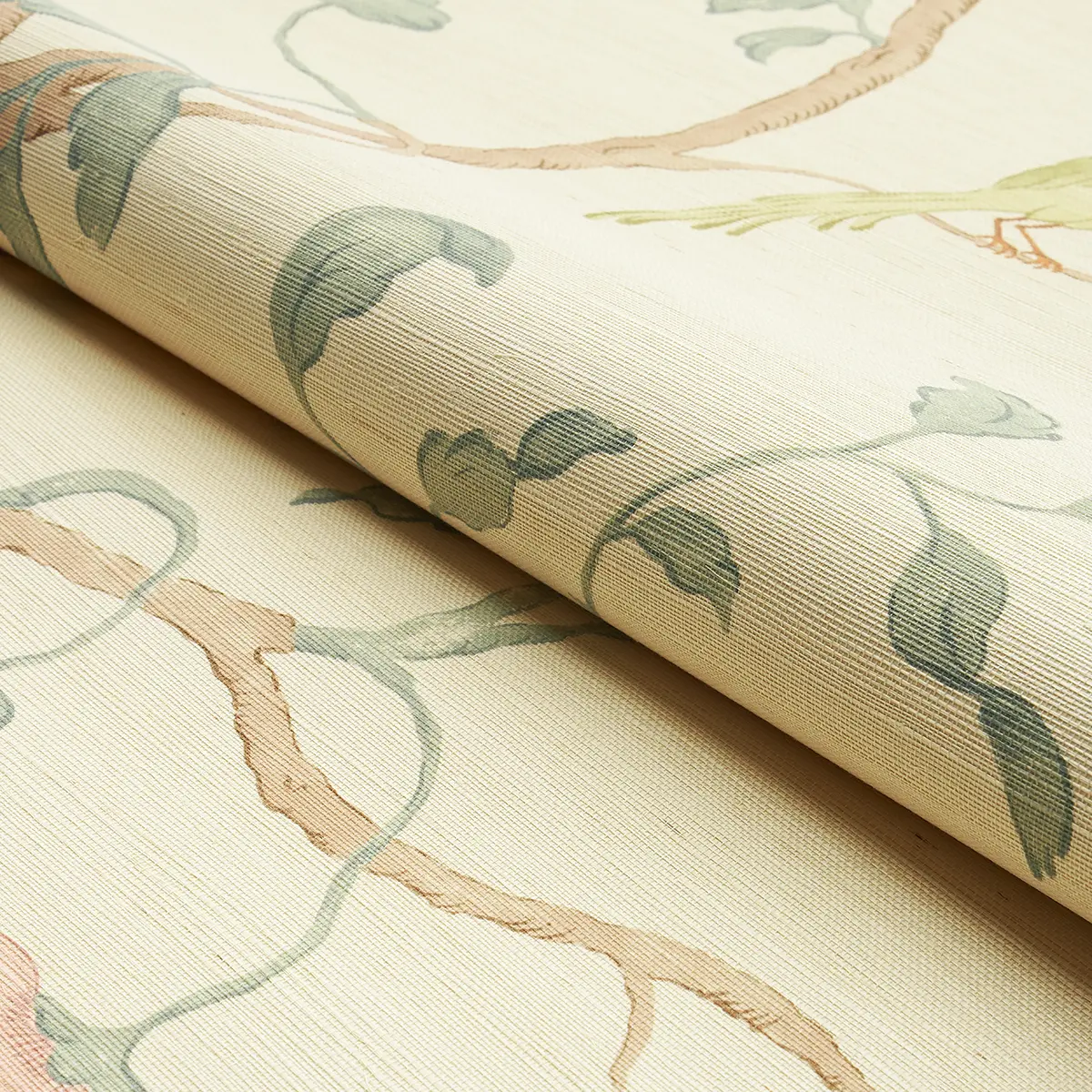 WISTERIA SISAL_ TEAL & SOFT PINK