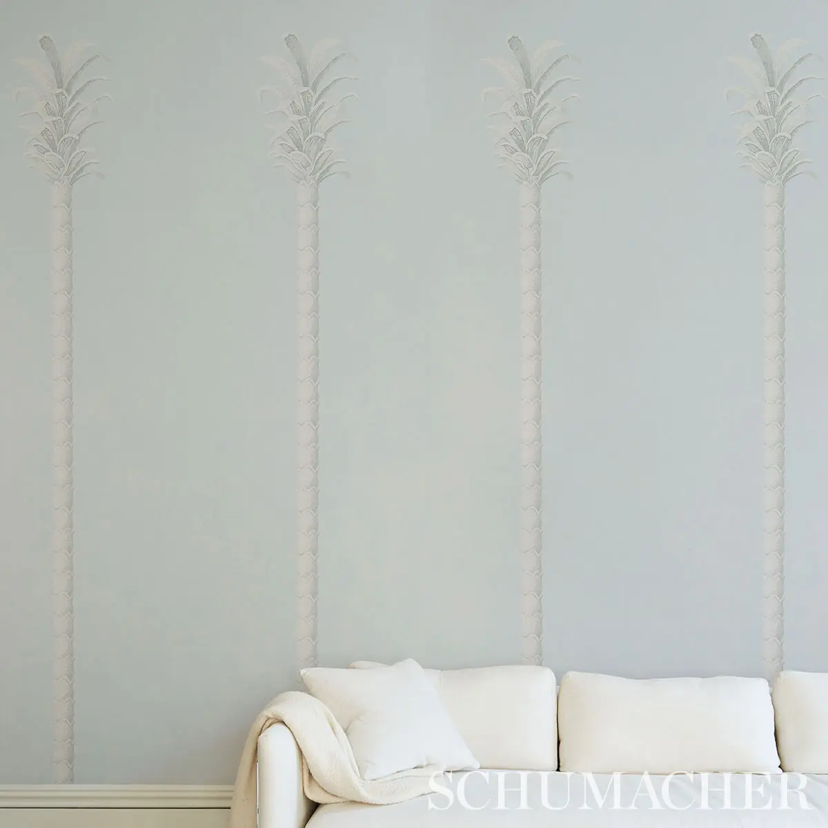 VILLA PALM PANEL_ BLUE