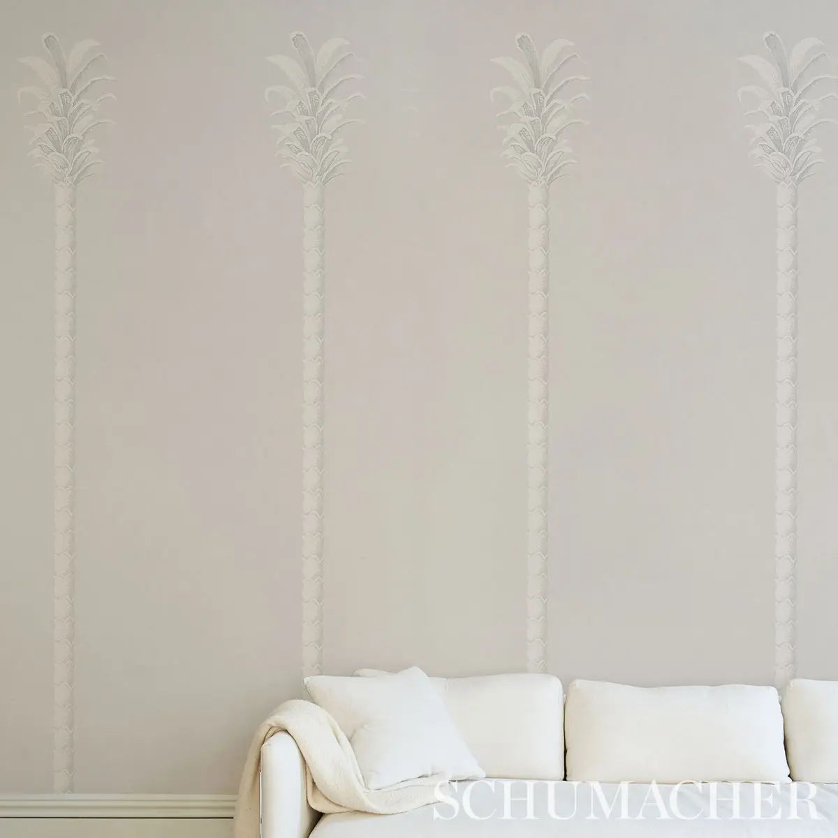 VILLA PALM PANEL_ GREY