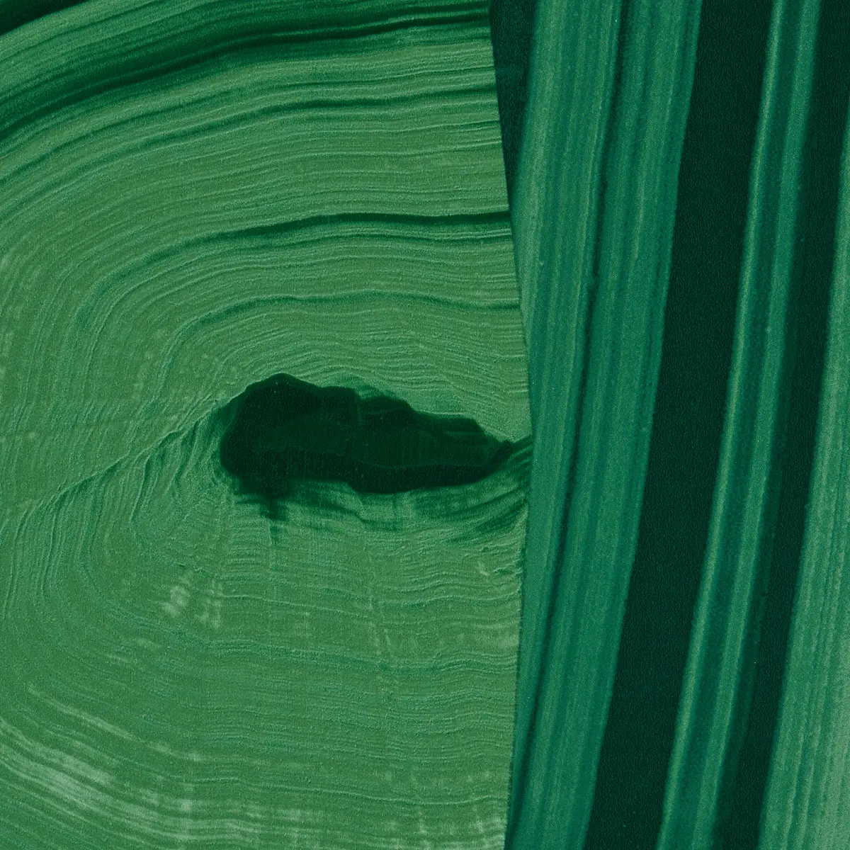 AGATE SLICE_ MALACHITE GREEN