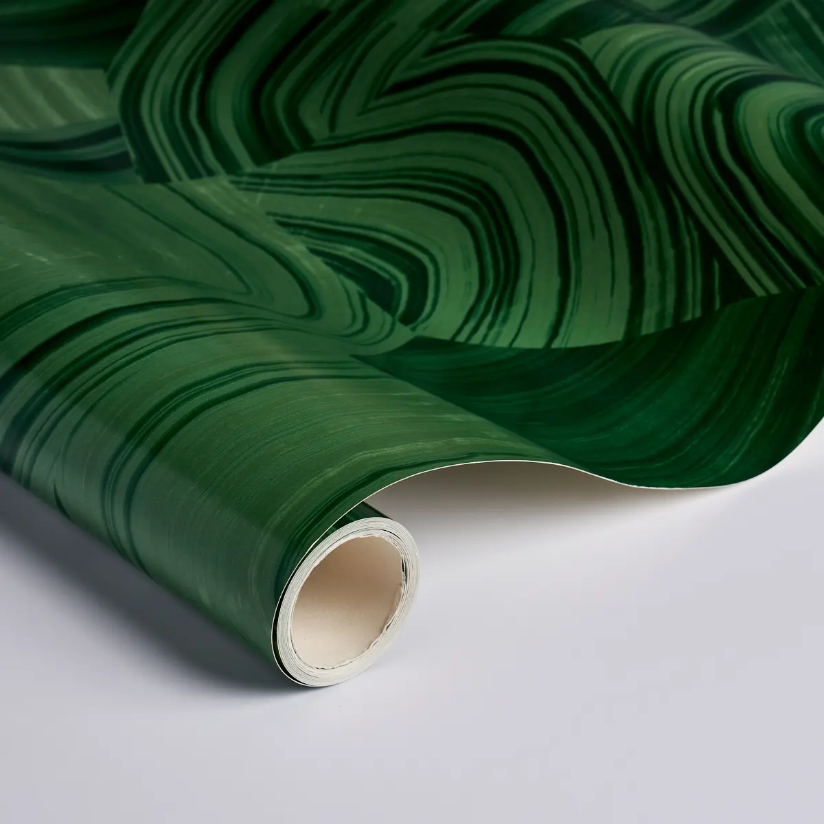 AGATE SLICE_ MALACHITE GREEN