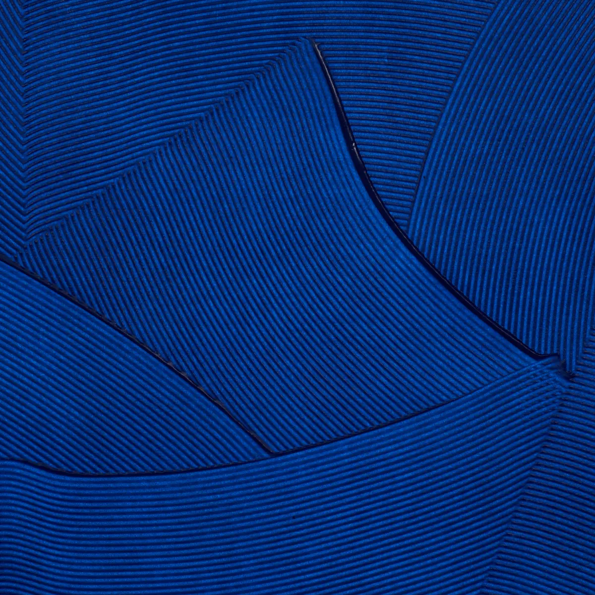 Hand Combed Plaster_ YVES BLUE