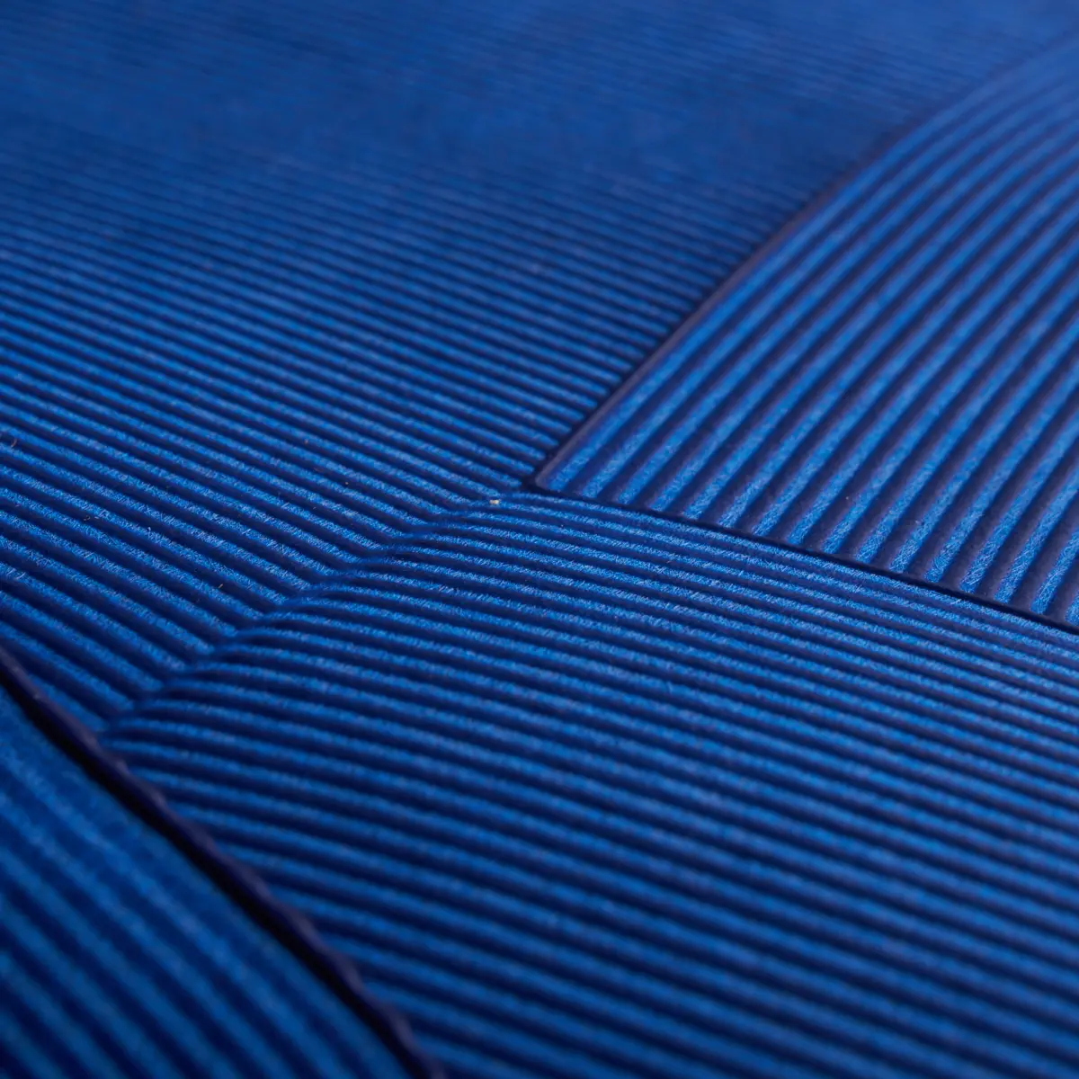 Hand Combed Plaster_ YVES BLUE
