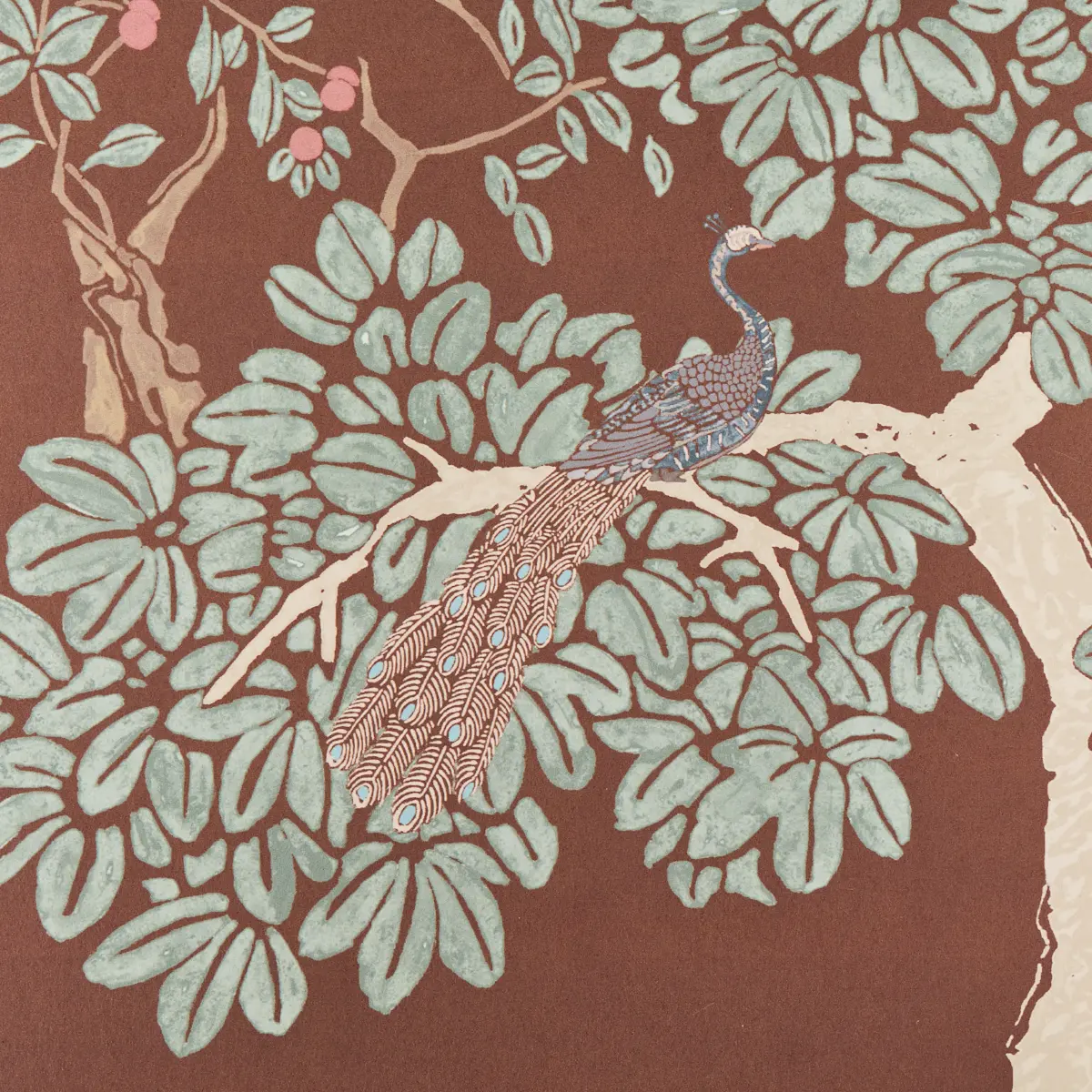 COROMANDEL PANEL SET_ CINNABAR