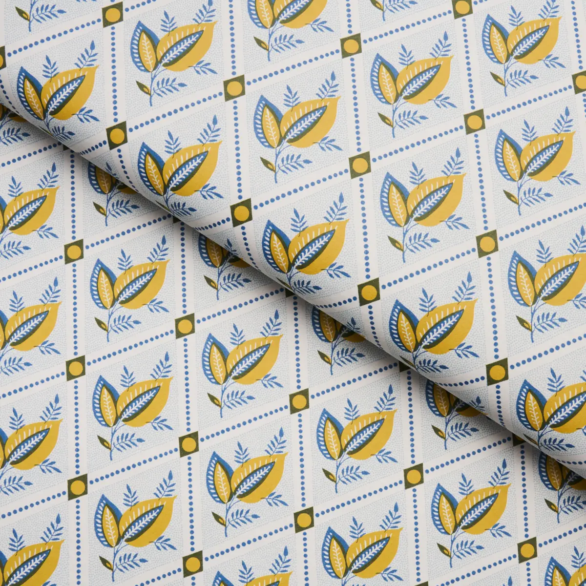 BASILE TRELLIS_ YELLOW & BLUE