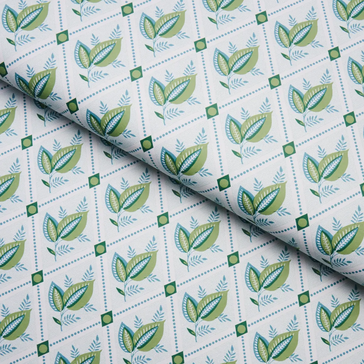 BASILE TRELLIS_ LEAF & AQUA